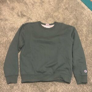 Vintage Champion Reverse Weave Sweatshirt Dark Green AM